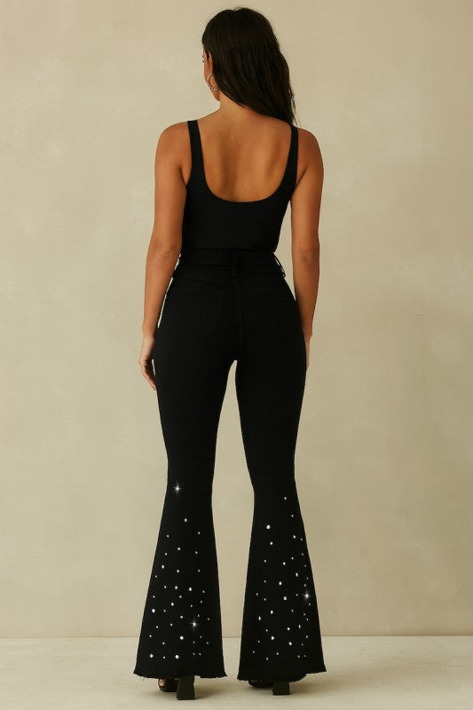 Starlit Glam Bell Bottom Jeans image 2