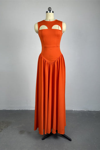 Grace in Motion Sleeveless Maxi Dress image 3