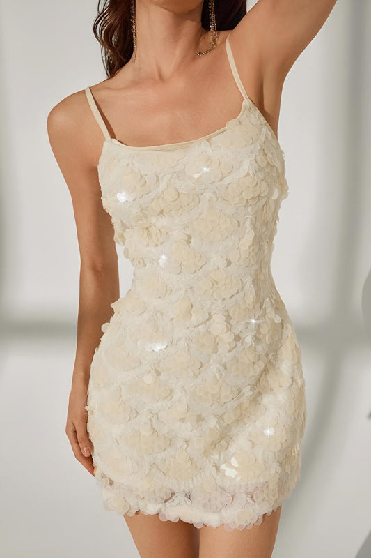 Strappy Sequins Mini Dress image 2