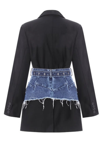 The Denim Accent Blazer image 3