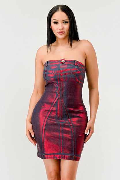 Hellcat Denim Mini Dress