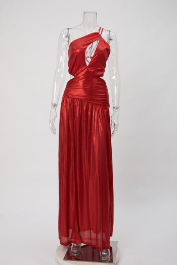 Sexy Plus Size Hollow Maxi Dress