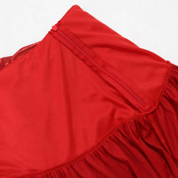 Sexy Plus Size Hollow Maxi Dress
