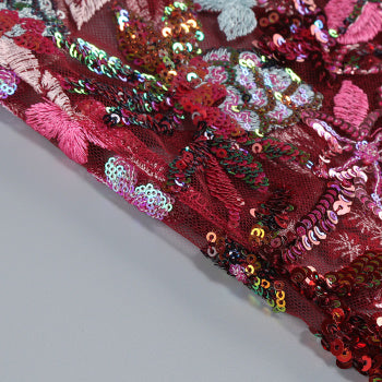 Elegant Sequin Maxi Dress