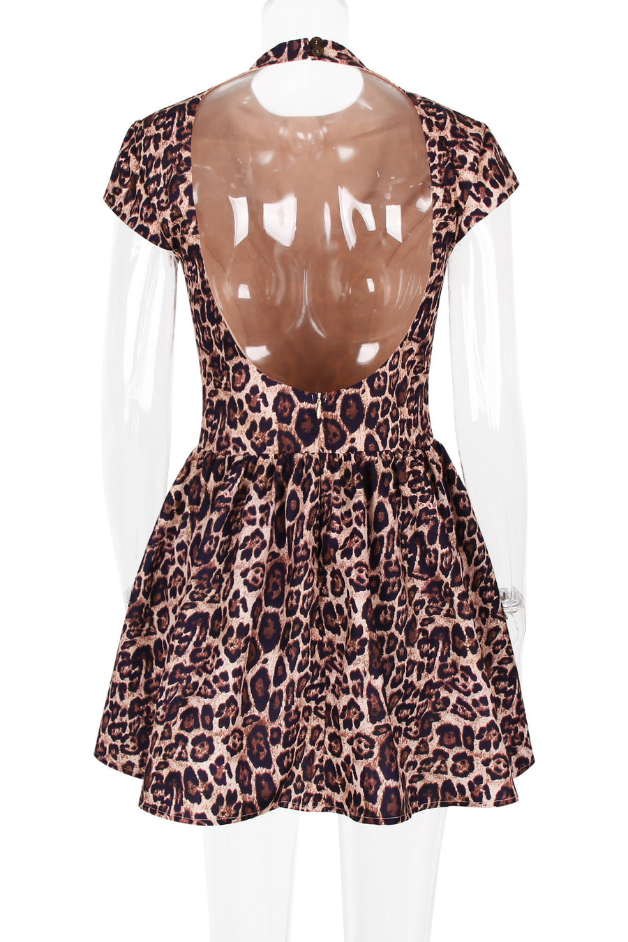 Wild Attraction Leopard Skater Dress
