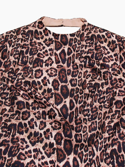 Wild Attraction Leopard Skater Dress