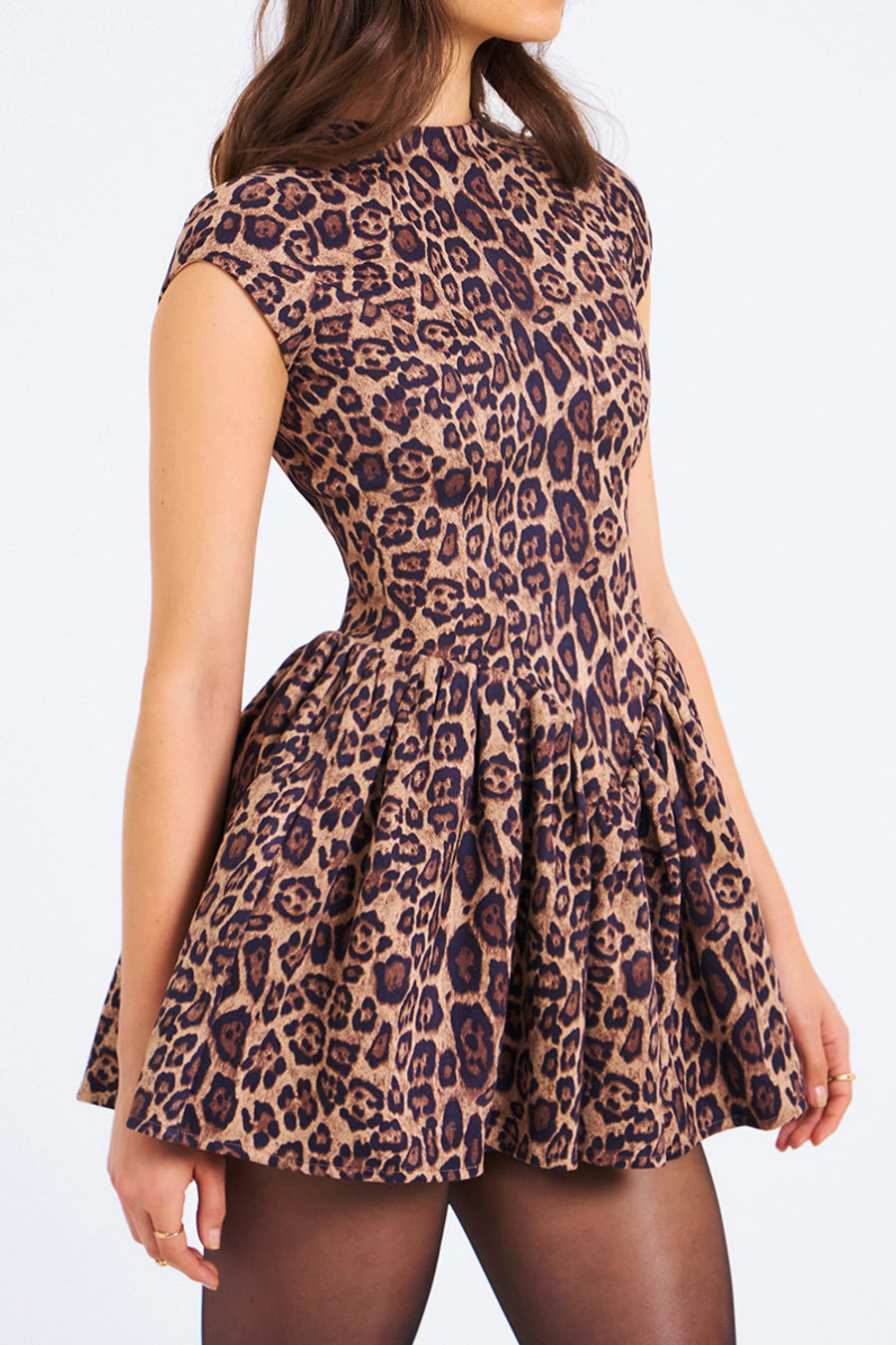 Wild Attraction Leopard Skater Dress