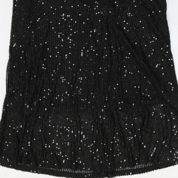 Plus Size Sequin Maxi Dress