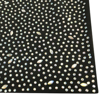 Sparkling Plus Size Sheer Mesh Rhinestone Bodycon Mini Dress