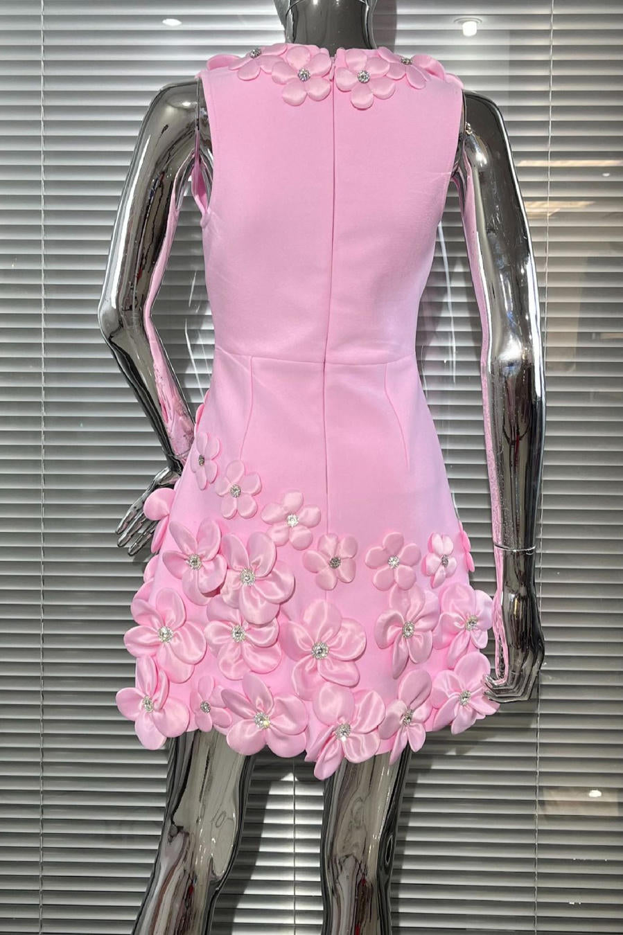 Floral Elegance Mini Dress