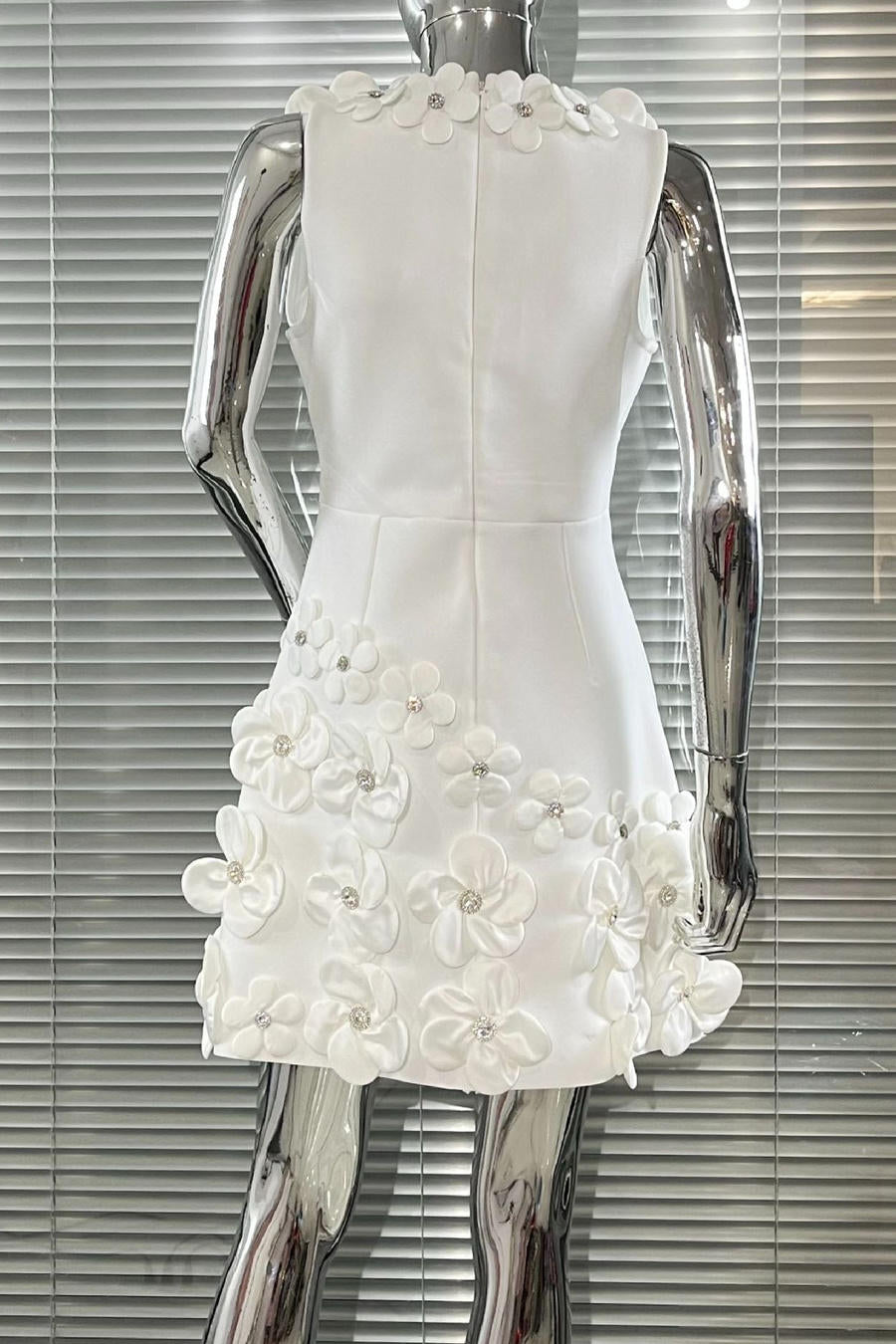 Floral Elegance Mini Dress