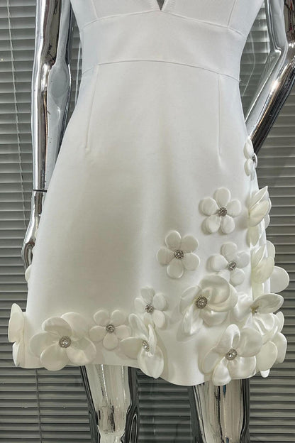 Floral Elegance Mini Dress