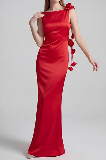 Rose Trail Sleeveless Maxi Dress image 3