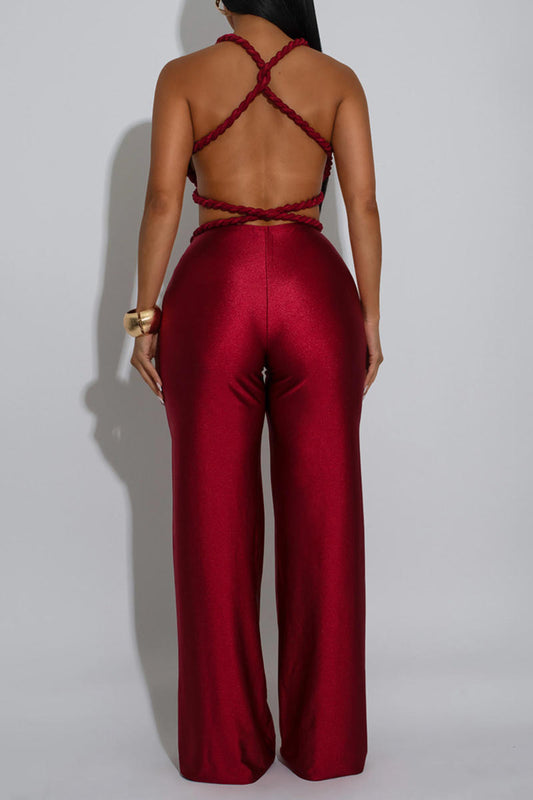 Sling Back Cut-Out Jumpsuit image 2