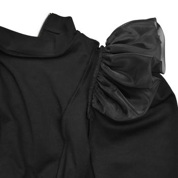 Chic Plus Size Rivet Decor Mini Skirt Set: Stylish Stretch Two-Piece Outfit