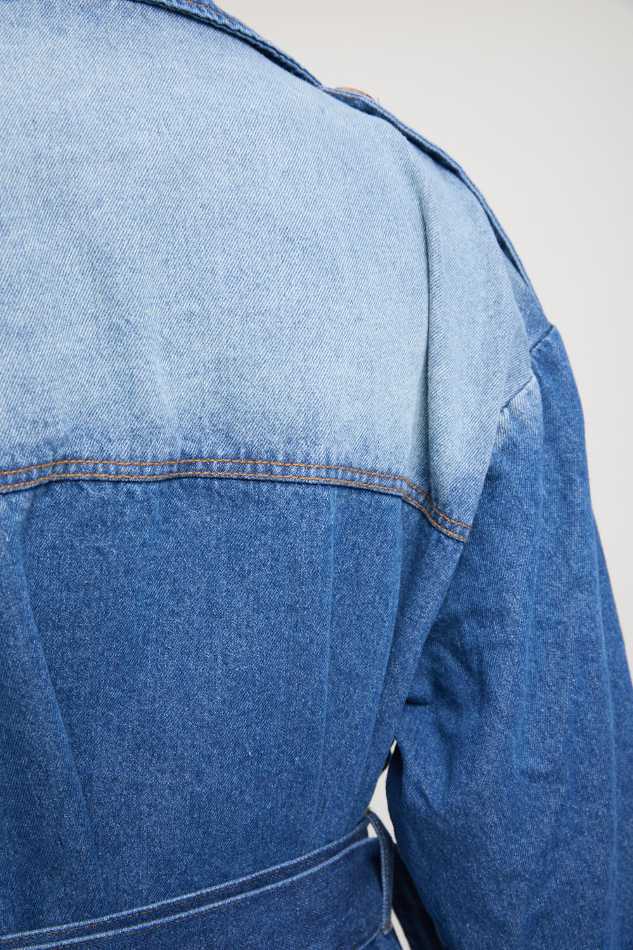 Denim Trench Coat