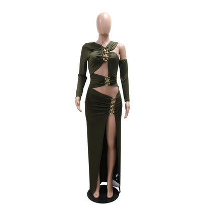 Entanglement Cutout Maxi Dress