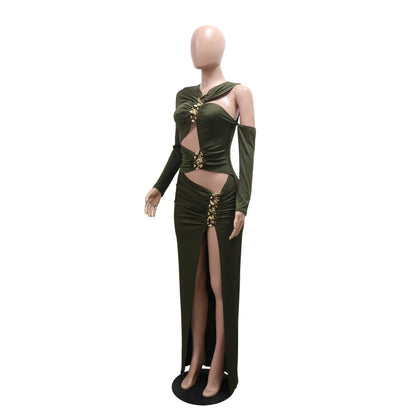 Entanglement Cutout Maxi Dress