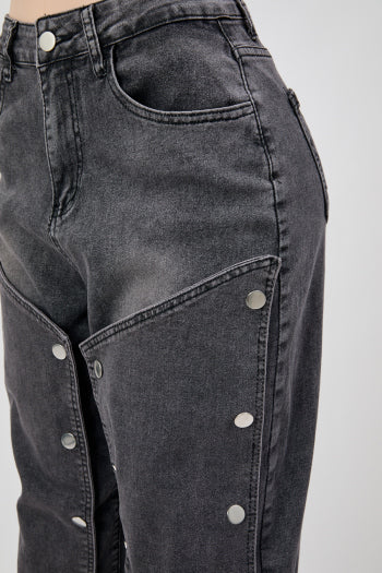 Women's S-3XL High-Waist Straight Leg Jeans | Stylish Slight Stretch Denim