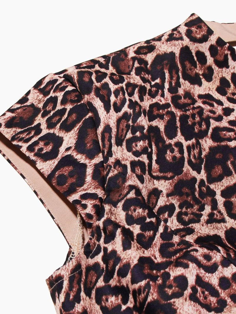 Wild Attraction Leopard Skater Dress