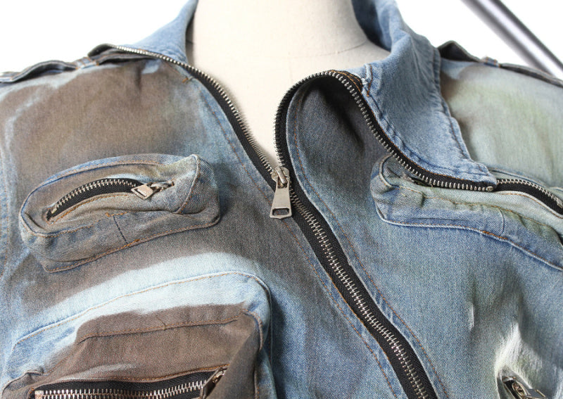 Urban Edge Zipper Utility Romper