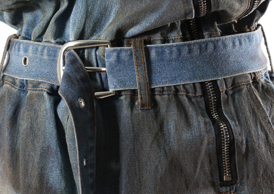 Urban Edge Zipper Utility Romper