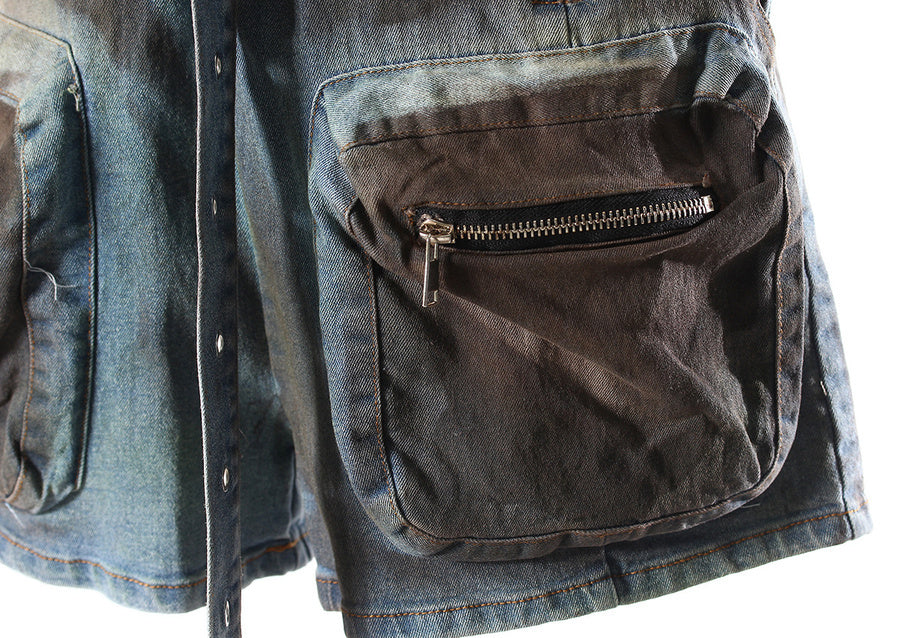 Urban Edge Zipper Utility Romper