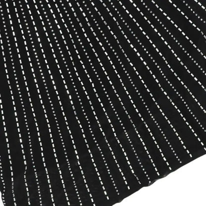 Hollywood Rhinestone Beaded Floor Length Dress (S-2XL)