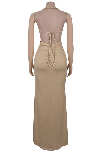 Hypnotize High Slit Maxi Dress