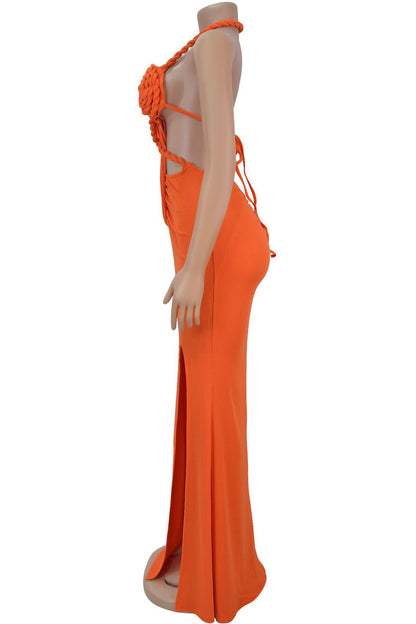 Hypnotize High Slit Maxi Dress