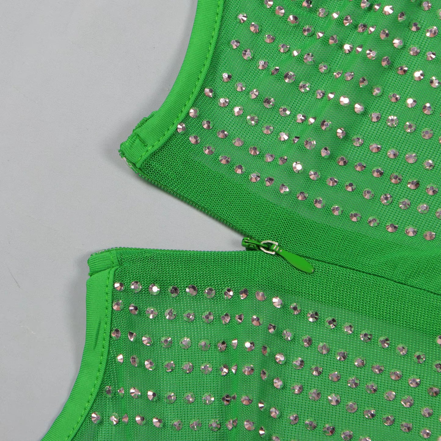 Sparkly Rhinestone Mini Dress